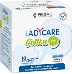 Assorbenti notte Profar Lady Care Cotton ipoallergenici