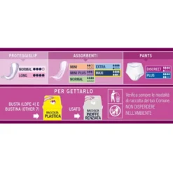 ASSORBENTI PER INCONTINENZA LINES SPECIALIST LADY 8 EXTRA 8 PEZZI