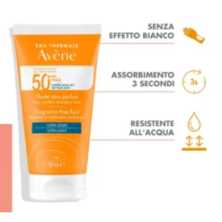 AVENE SOL FLUIDO SPF50+ SENZA PROFUMO NUOVA FORMULA 50 ML