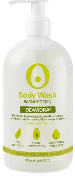 Bagnodoccia Deavidra Body Wash con tensioattivi vegetali