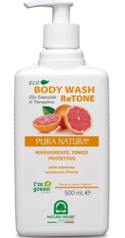 Bagno doccia EcoBody Wash ReTONE pompelmo, 500ml