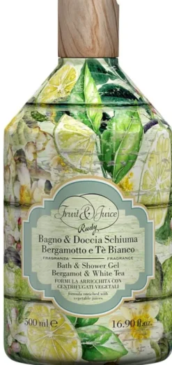 Bagnodoccia Fruit&Juice Bergamotto e Tè Bianco, 500ml