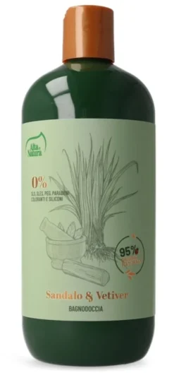 Bagnodoccia Sandalo & Vetiver detergente corpo, profumato