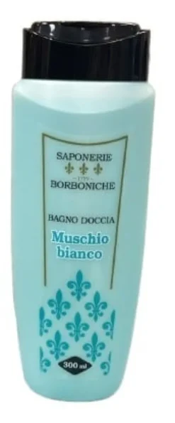 Bagno Doccia Saponerie Borboniche Muschio Bianco