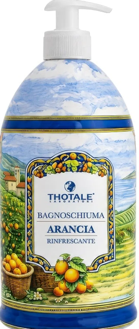 Bagnoschiuma Thotale all'arancia, detergente corpo 1L