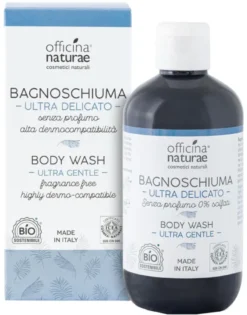 Bagnoschiuma Ultradelicato Officina Naturae, pelle sensibile