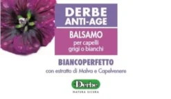Balsamo Derbe Anti-Age capelli grigi e bianchi, senza siliconi