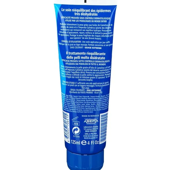 Balsamo idratante piedi Akileine Blu Hydra Defense 125ml