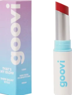 Balsamo Labbra Goovi 04 Bitten Red, colore e nutrimento