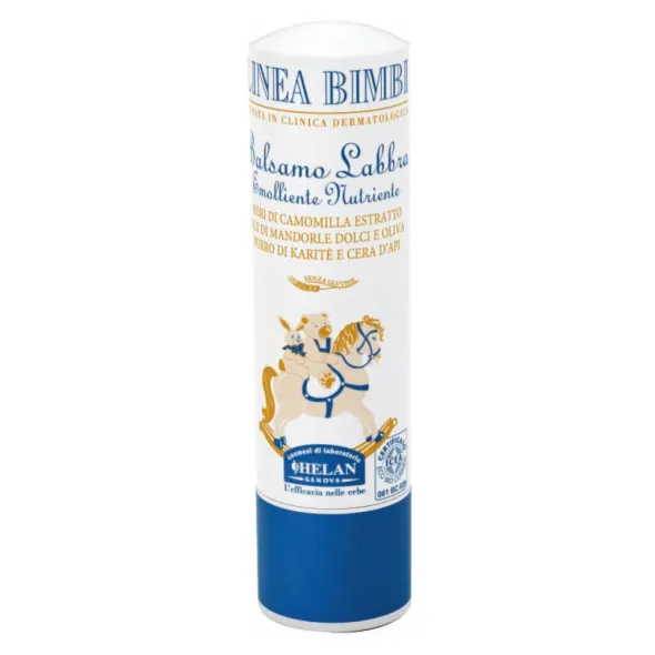 Balsamo Labbra Helan Linea Bimbi con camomilla e karité