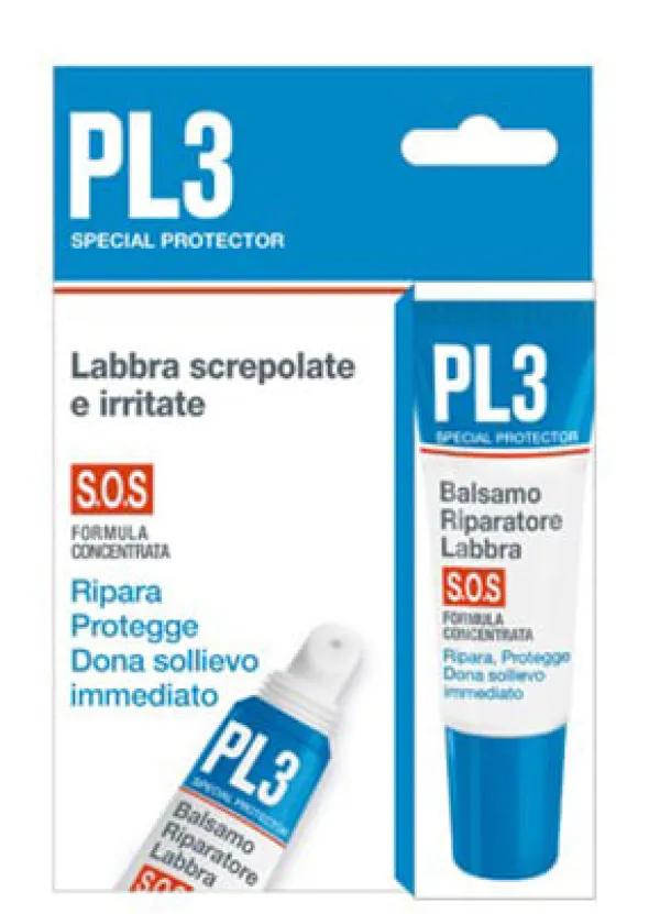 Balsamo Labbra PL3 Lab Ripa SOS riparatore, con astuccio