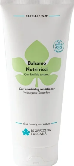 Balsamo Nutri Ricci con kiwi bio e cheratina vegetale, 200ml