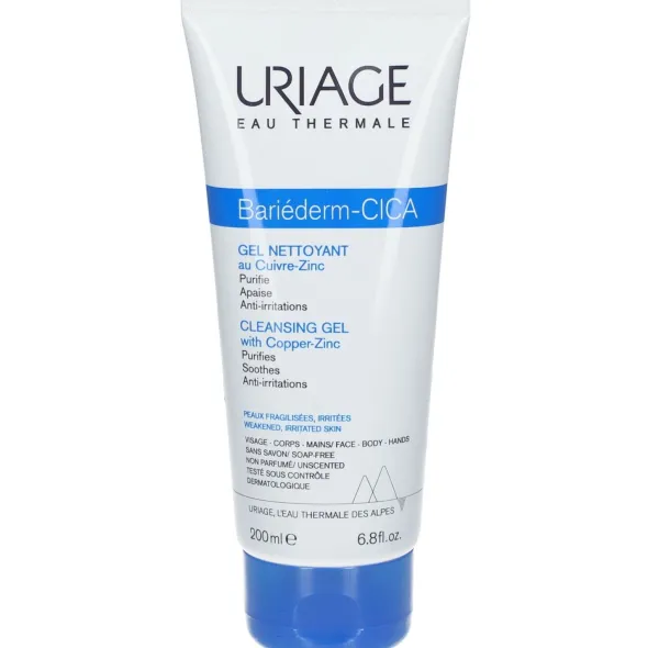 BARIEDERM CICA GEL NETTOYANT 200 ML
