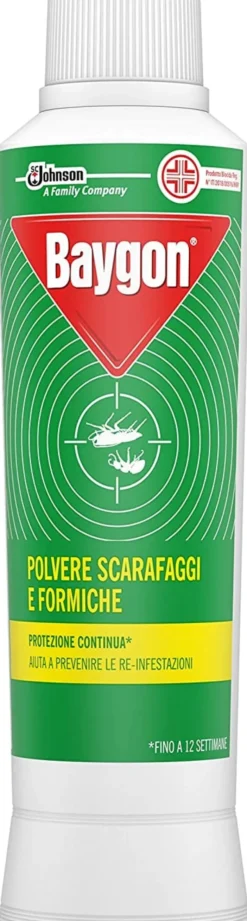 BAYGON SCARAFAGGI/FORMICHE POLVERE GRANI 250 G