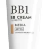 BB Cream Lovrén tonalità media con SPF15, 25ml