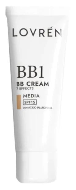 BB Cream Lovrén tonalità media con SPF15, 25ml