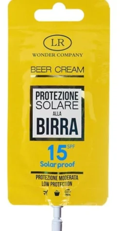 BEER CREAM PROTEZIONE SOLARE MEDI ALLA BIRRA SPF 15 15 ML