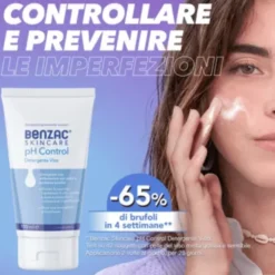 BENZAC SKINCARE PH CONTROL DETERGENTE VISO 150 ML Pack x2