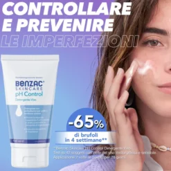 BENZAC SKINCARE PH CONTROL DETERGENTE VISO 150 ML