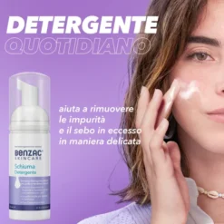 BENZAC SKINCARE SCHIUMA DETERGENTE 130 ML