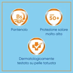 BEPANTHENOL TATTOO CREMA SOLARE PROTETTIVA SPF50+ 50 ML