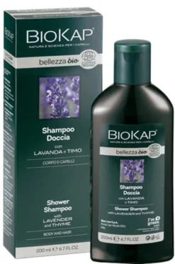BIOKAP BELLEZZA BIO SHAMPOO DOCCIA COSMOS ECOCERT 200 ML BIOSLINE