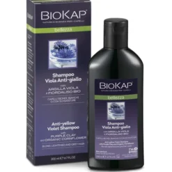 BIOKAP BELLEZZA SHAMPOO VIOLA ANTIGIALLO 200 ML BIOSLINE