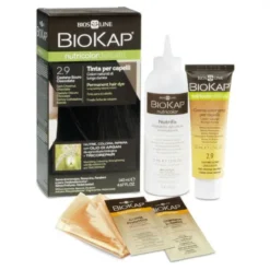BIOKAP NUTRICOLOR DELICATO 6,06 BIONDO SCURO AVANA TINTA TUBO + FLACONE