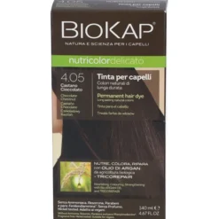 BIOKAP NUTRICOLOR DELICATO 4,05 NEW CASTANO CIOCCOLATO TINTA 140 ML