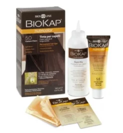 BIOKAP NUTRICOLOR 5,3 NEW CASTANO ORO CHIARO TINTA TUBO + FLACONE
