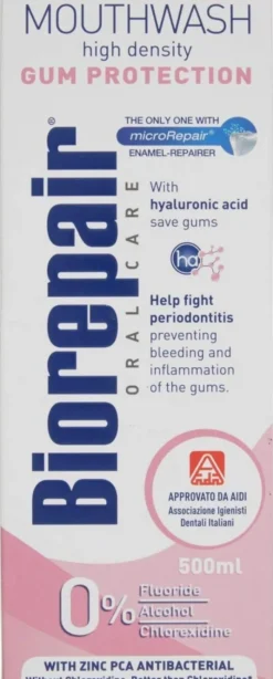 BIOREPAIR ORAL CARE COLLUTORIO ALTA INTENSITA' CON ANTIBATTERICO PROTEZIONE GENGIVE 500 ML