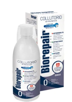 BIOREPAIR ORAL CARE COLLUTORIO ALTA INTENSITA' 3IN1 ANTISENSIBILITA', ANTIBATTERICO, ANTICARIE 500 ML