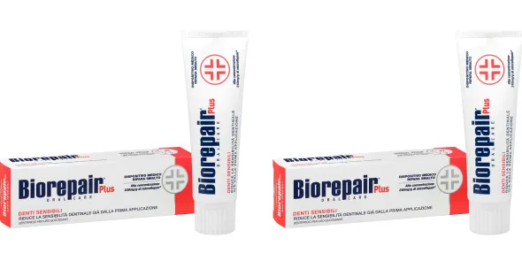 BIOREPAIR PLUS DENTI SENSIBILI 75 ML Pack da 2