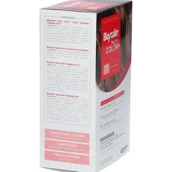 BIOSCALIN NUTRICOLOR PLUS 7 BIONDO CREMA COLORANTE 40 ML + RIVELATORE CREMA 60 ML + SHAMPOO 12 ML + TRATTAMENTO FINALE BALSAMO 12 ML