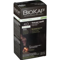 BIOS LINEBIOKAP NUTRICOLOR DELICATO RAPID TINTA 4,00 CASTANO NATURALE 135 ML