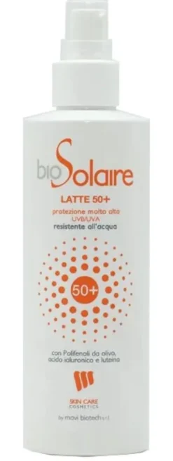 BIOSOLAIRE LATTE 50+ PROTEZIONE MOLTO ALTA 200 ML