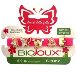 BJB012 BRACCIALE SILIC ROSA GOLD PLATED
