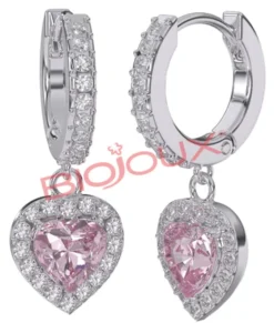 BJT314 ORECCHINI ALMA ROSE STAINLESS STEEL