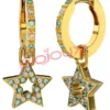 BJT282 ORECCHINI GINEVRA 12 GOLD PLATED