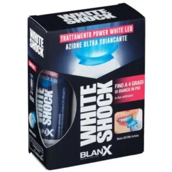 BLANX WHITE SHOCK TRATTAMENTO SBIANCANTE POWER WHITE 30 ML + LED BITE