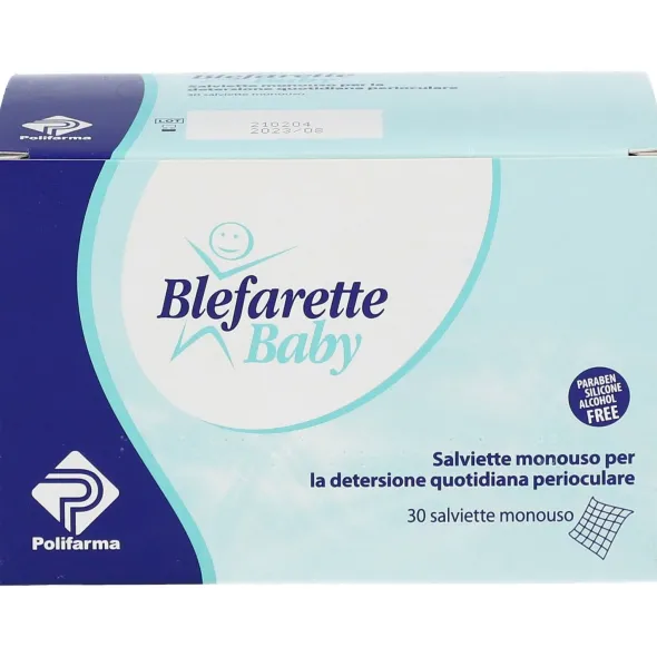 BLEFARETTE BABY SALVIETTINE OCULARI MEDICATE MONOUSO 30 PEZZI