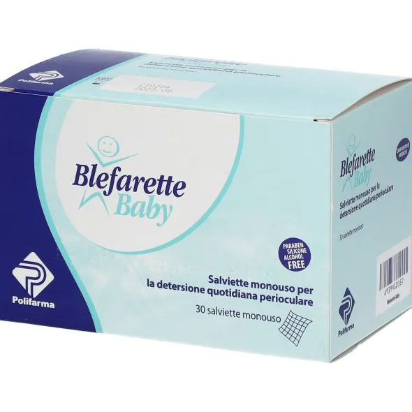 BLEFARETTE BABY SALVIETTINE OCULARI MEDICATE MONOUSO 30 PEZZI