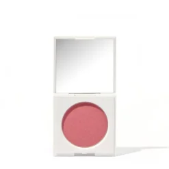Blush Goovi 02 Coral Pink in polvere cremosa, effetto naturale