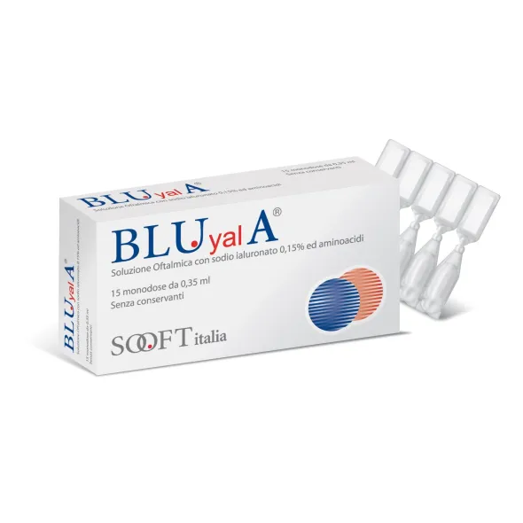 BLU YAL MONODOSE GOCCE OCULARI 15 CONTENITORI DA 0,35 ML