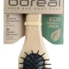 BOREAL SPAZZOLA CAPELLI PNEUMATICA LEGNO NATURALE RETTANGOLARE PICCHI PLASTICA
