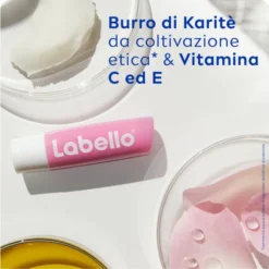 Burrocacao Labello Soft Rose colorato, idratante 5,5ml