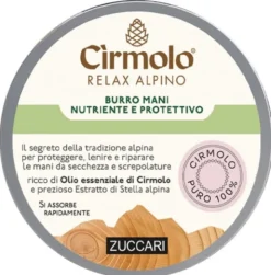 Burro Mani Cirmolo nutriente e protettivo, 100ml