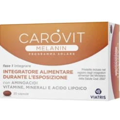 CAROVIT MELANIN PROGRAMMA SOLARE 20 CAPSULE