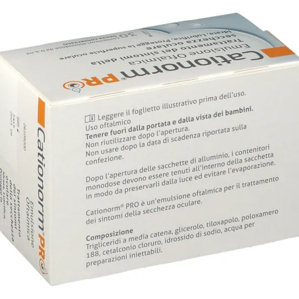 CATIONORM PRO 30 FIALETTE MONODOSE DA 0,4 ML