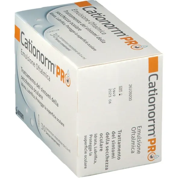 CATIONORM PRO 30 FIALETTE MONODOSE DA 0,4 ML